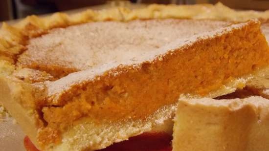 Torta di zucca e ricotta