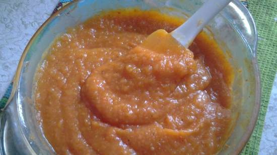 Salsa di zucca e pomodoro