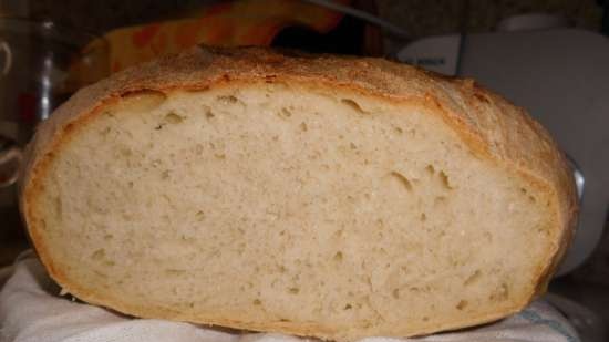 Lang houdbaar wit tafelbrood (oven)