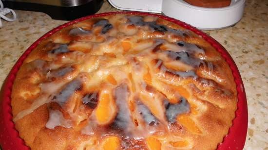 Kuchen Mandarin Clouds in Princess Pizza Maker