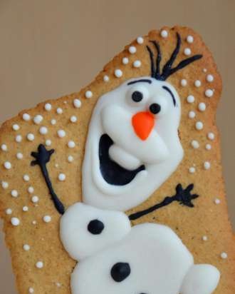 Decoramos galletas de jengibre, galletas