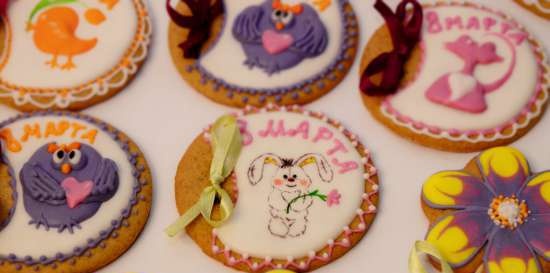 Decoramos galletas de jengibre, galletas