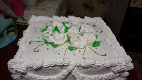 Sour cream cake (ni Nastasya)