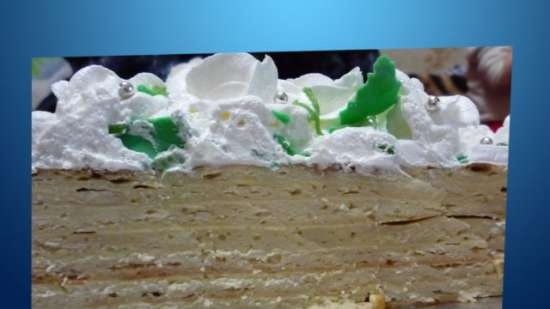 Sour cream cake (ni Nastasya)