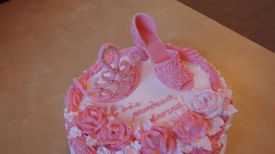 Cakes with shoes