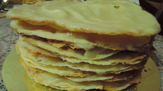 Pastel de Napoleón suave (clase magistral)