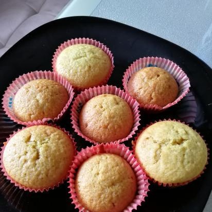 Muffin de naranja magro