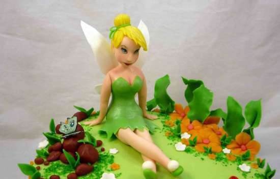 Torta tündérekkel Winx és mások rajzfilm alapján