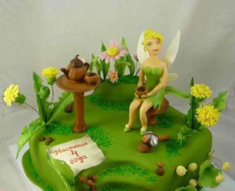 Torta tündérekkel Winx és mások rajzfilm alapján