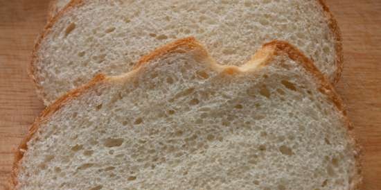 Cold fermented wheat bread