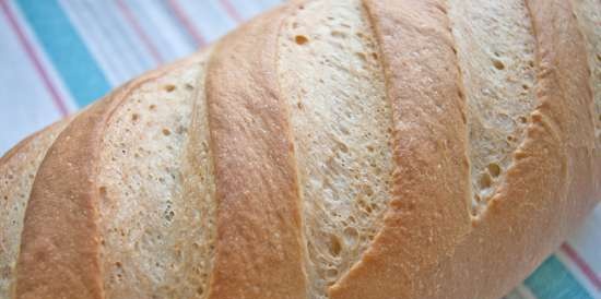 Pagnotta di grano a lunga fermentazione