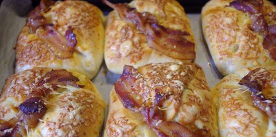 Rolls Envelope met bacon en Bechamelsaus van R. Bertine