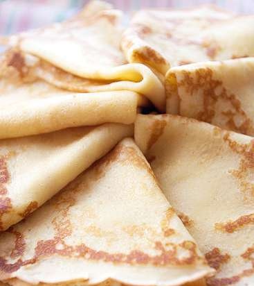 High-calorie pancakes (yeast-free)