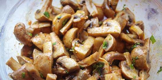 Champignon sottaceto piccanti