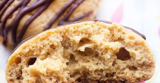 Galletas de caramelo suave con leche condensada