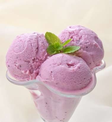 Cranberry ice cream (Brand 3812 ice cream maker)