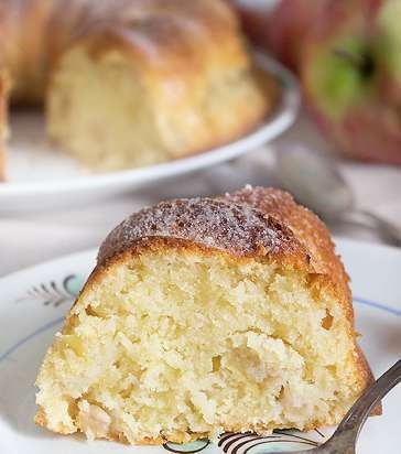 Torta di mele e cocco