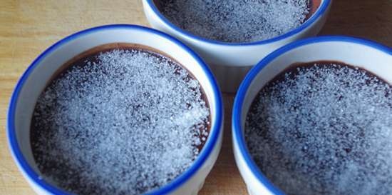 Chocolade crème brulee