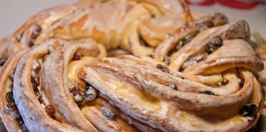 Corona de Navidad Angélica de las hermanas Simili (Torta "Angélica" di Sorelle Simili)