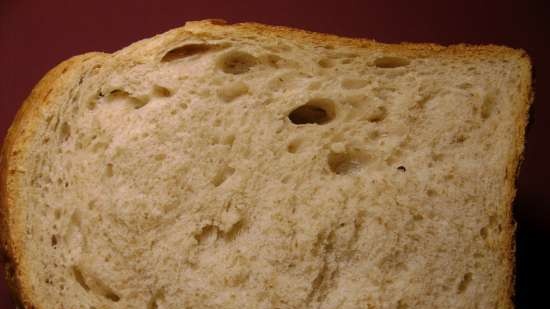 Pane con crusca di siero di latte