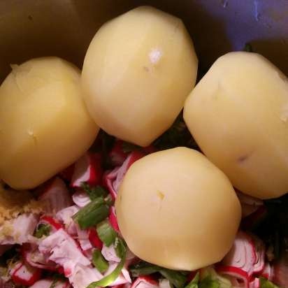 Potato Crab Cutlets with Salsa Based on Jamie Oliver's Recipe