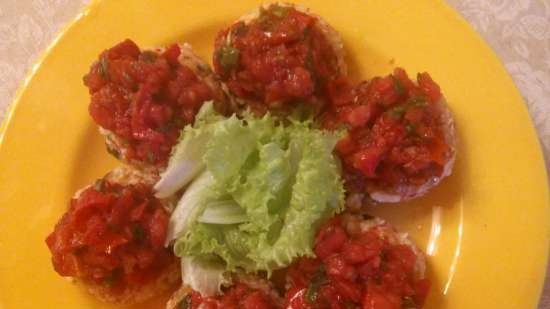 Potato Crab Cutlets with Salsa Based on Jamie Oliver's Recipe