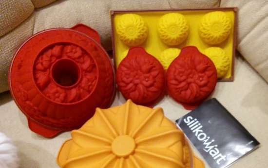 Silicone items (molds, rugs, tassels, gloves, etc.)