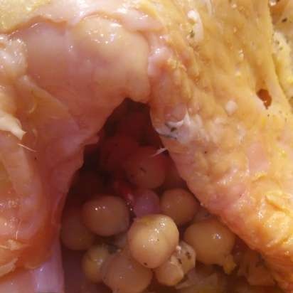 Chicken with chickpeas from the oven according to the recipe of Gordon Ramsay