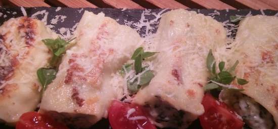 Cannelloni met verschillende vullingen in de Element multicooker