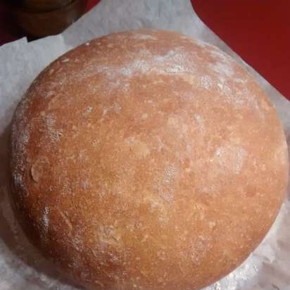 Wheat bread on ripe dough (self-leavening)