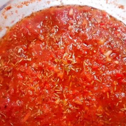 Salsa de tomate al horno (clase magistral)