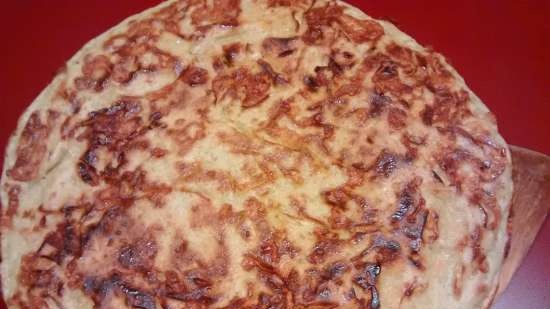 Khachapuri سريع بطريقة مختلفة في شواية ملامسة VVK