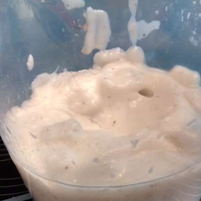 Mayonnaise with milk powder WITHOUT eggs (master class)