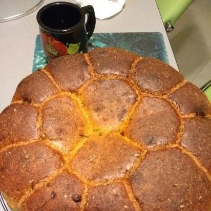 Pan de pepino con queso y eneldo