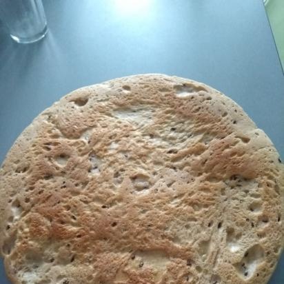 Dough pies with oatmeal and rye flour