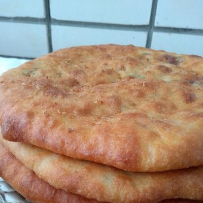 Mga Ossetian pie (recipe)