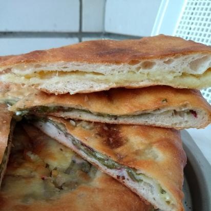 Mga Ossetian pie (recipe)