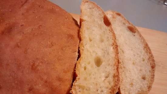 Bread with oatmeal, bran, sesame and seeds