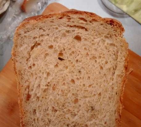 Peter Reinhart's Garlic at Rosemary Potato Bread (Oven)