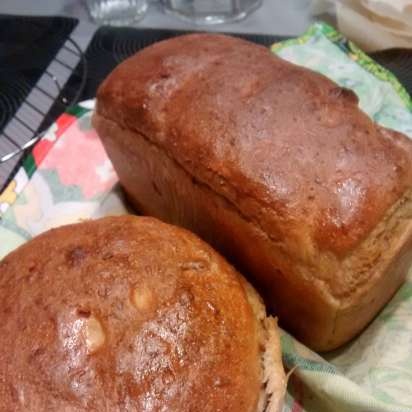 Peter Reinhart's Garlic at Rosemary Potato Bread (Oven)