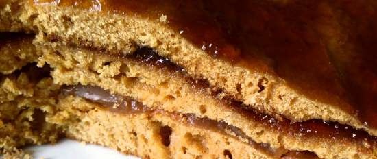 Torta al miele veloce dall'impasto sfuso (opzioni di cottura in diversi dispositivi)