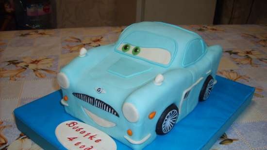 Torte basate sul cartone animato Cars