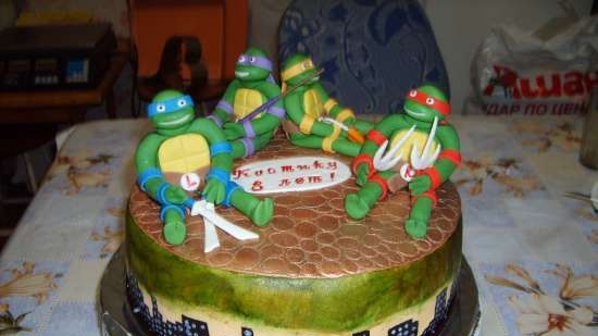 Teenage Mutant Ninja Turtles Cakes