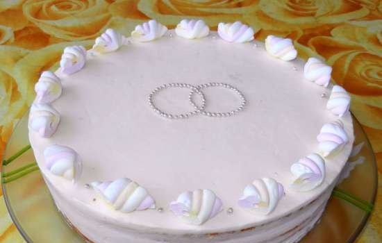 Torta classica (biscotto e crema)