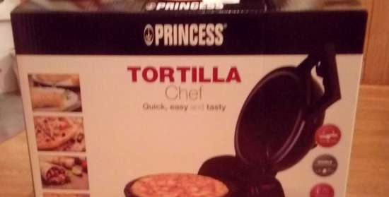 Baking device Tortilla Chef 118000 Princess