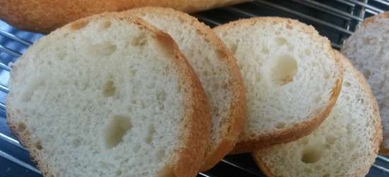 Tarwebrood "Hongaars" in de oven