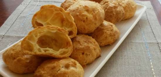 Eclairs in the Kenwood kitchen machine with induction