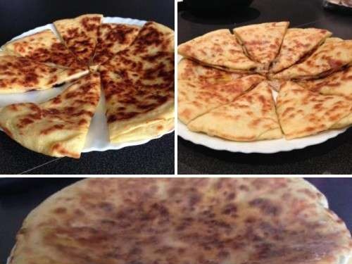 Deeg voor tortilla's, pizza, khachapuri in 5 minuten per dag