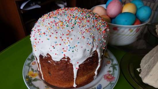 Pokhlebkin cake and its adaptation to a bread maker (master class)