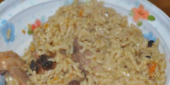 Pilaf a TupperCook (olla a pressió per microones)